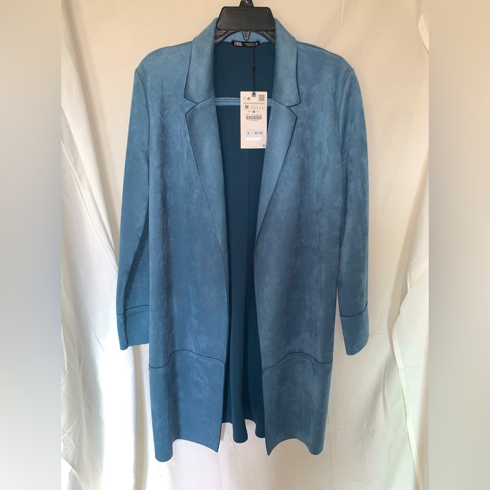 Zara long blazer jacket